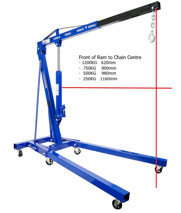 Engine Crane Foldable 1200kg