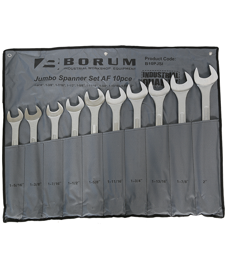 Jumbo Spanner Set 10pce - Imperial