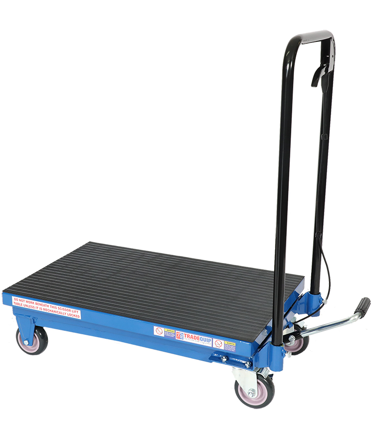 Scissor Lift Workshop Trolley 225KG