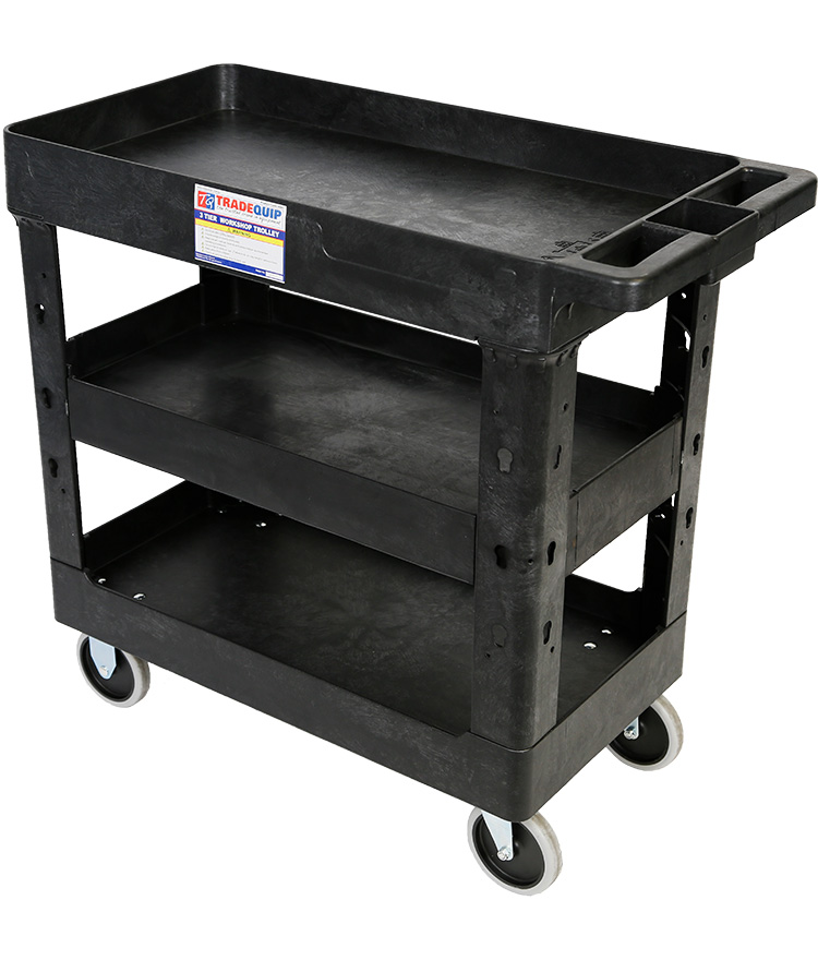 Workshop Trolley 3 Tool Trays